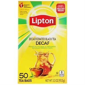 Tea Bags Decaffeinated, 50 Cnt