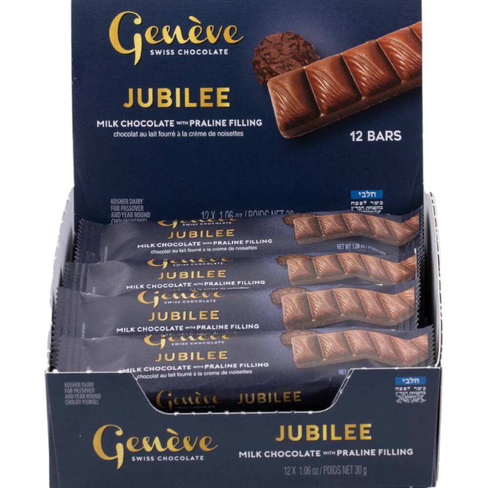 Geneve Jubilee Cream Filled Milk Chocolate, 1.06 Oz