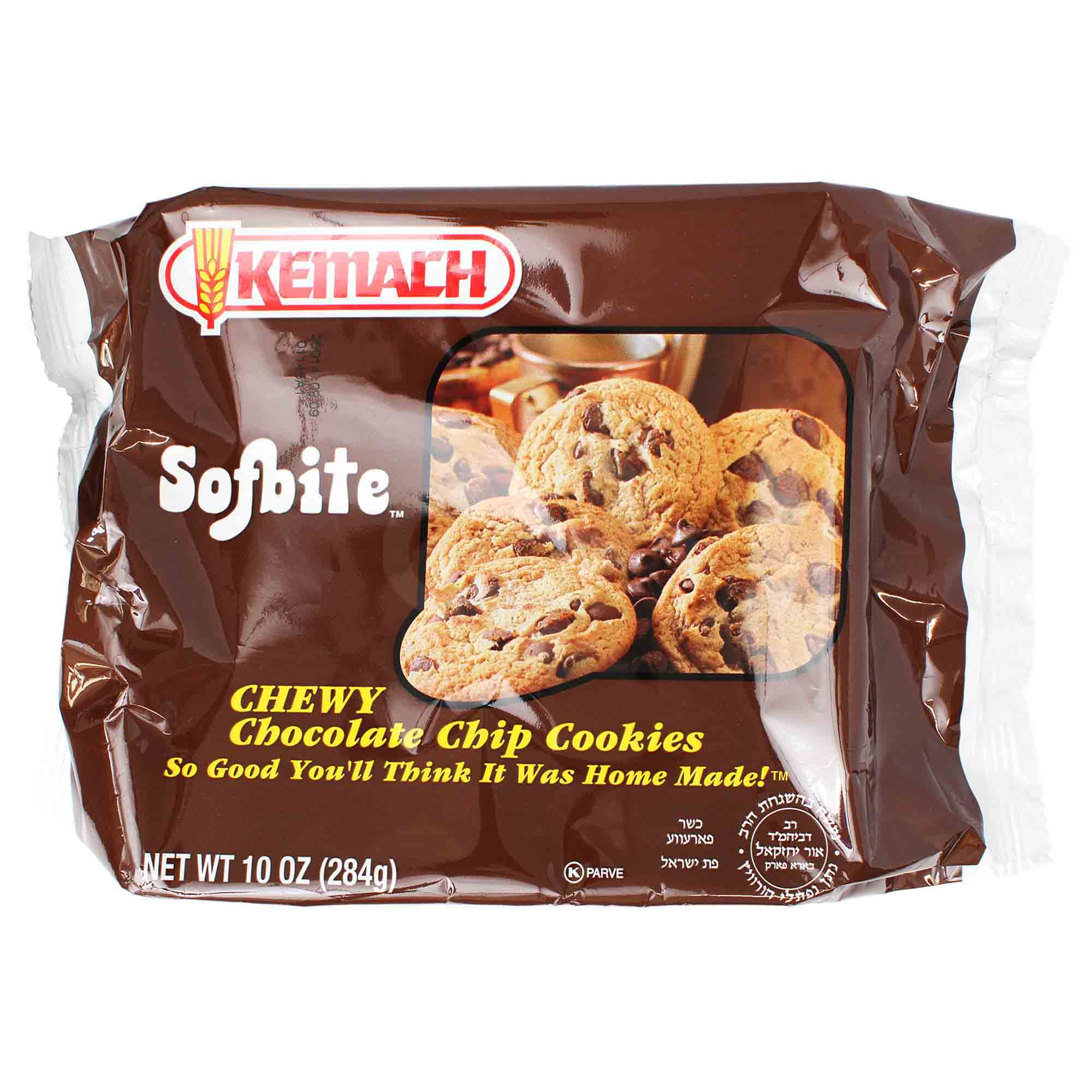 cookie Kemach Softbite Chocolate Chip Cookies, 10 Oz | Aisle 9 Market