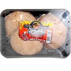 Portabella Mushroom Caps, 6 Oz
