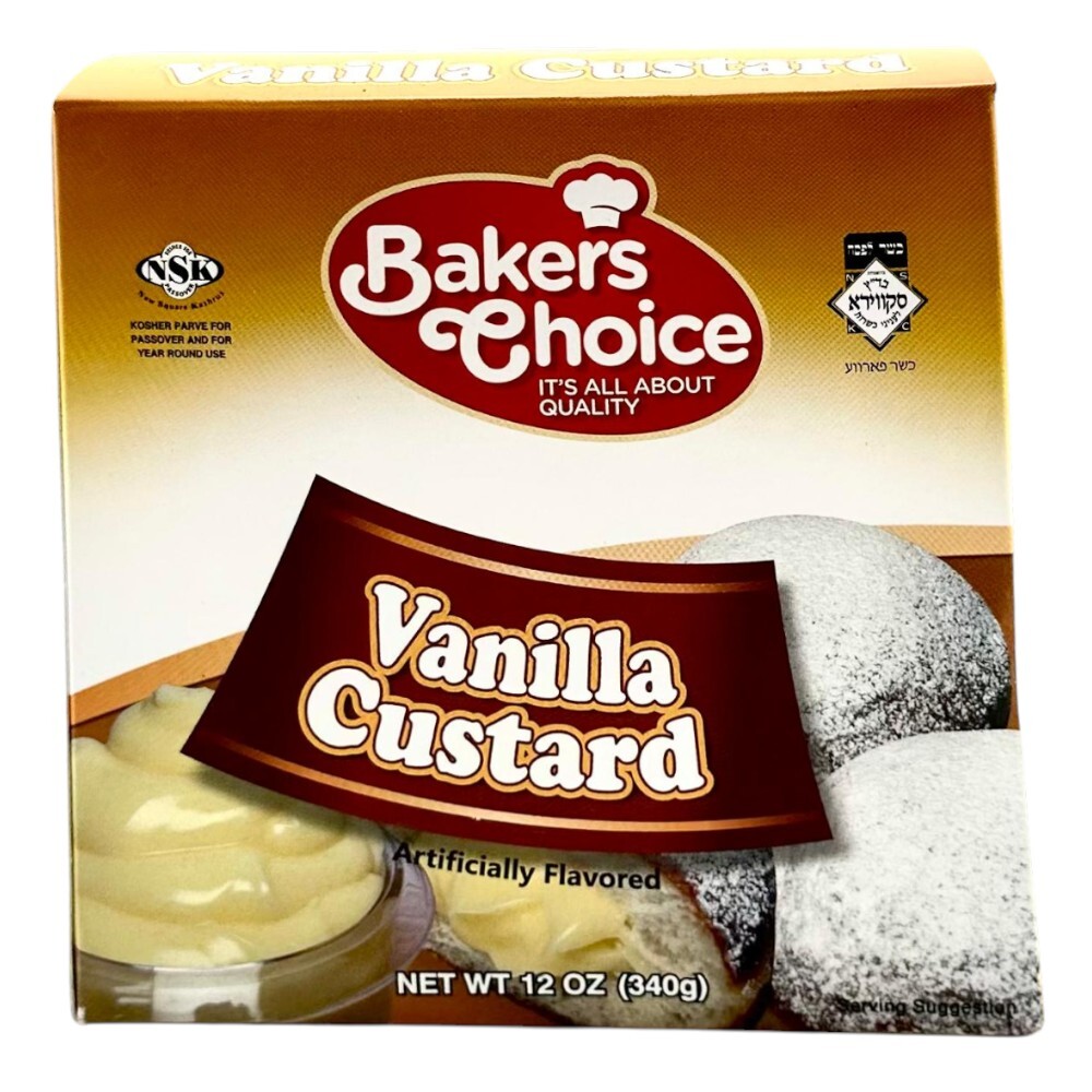 Bakers Choice Vanilla Custard, 12 Oz