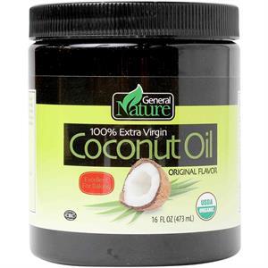 General Nature Ex Virgin Coconut Oil, 16 Oz
