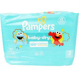 Pampers Baby Dry Size 2, 37 Ct