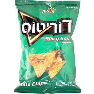 Doritos Chips Spicy Sour, 2.5 Oz