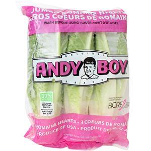 Andy Boy Romaine Hearts Lettuce, 3 Pack