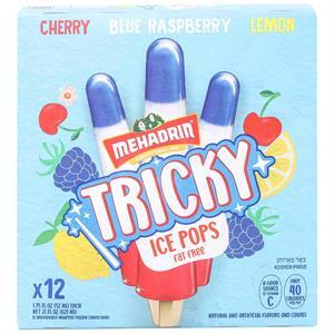 Mehadrin Tricky Ice Pop, 12  Pk 21 Oz