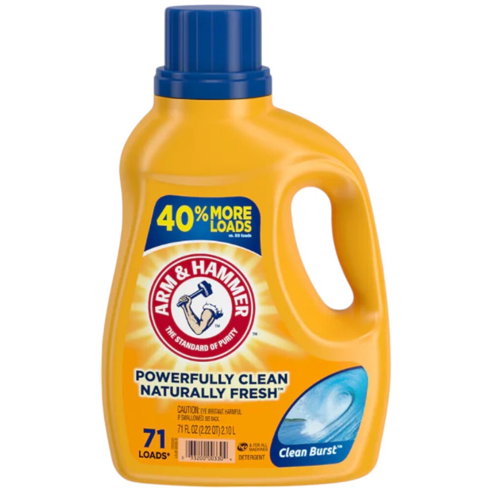 Arm & Hammer Clean Burst Detergent, 71 Load